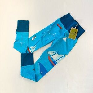 New Merle Ocean Print Grow With Me Leggings